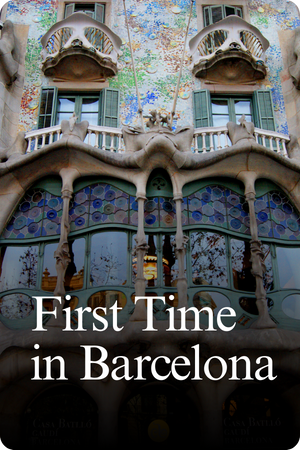 Barcelona First Time