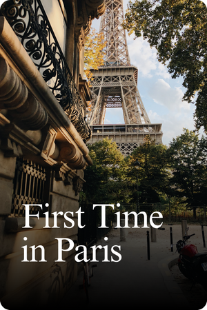Paris First Time in Paris