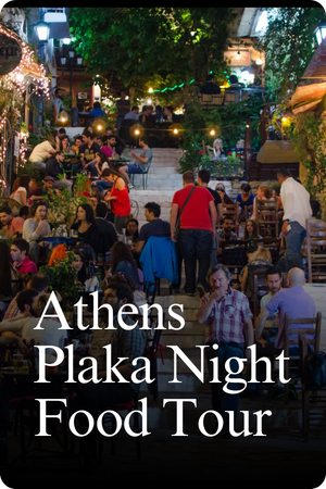 Athens Plaka Night Food Tour