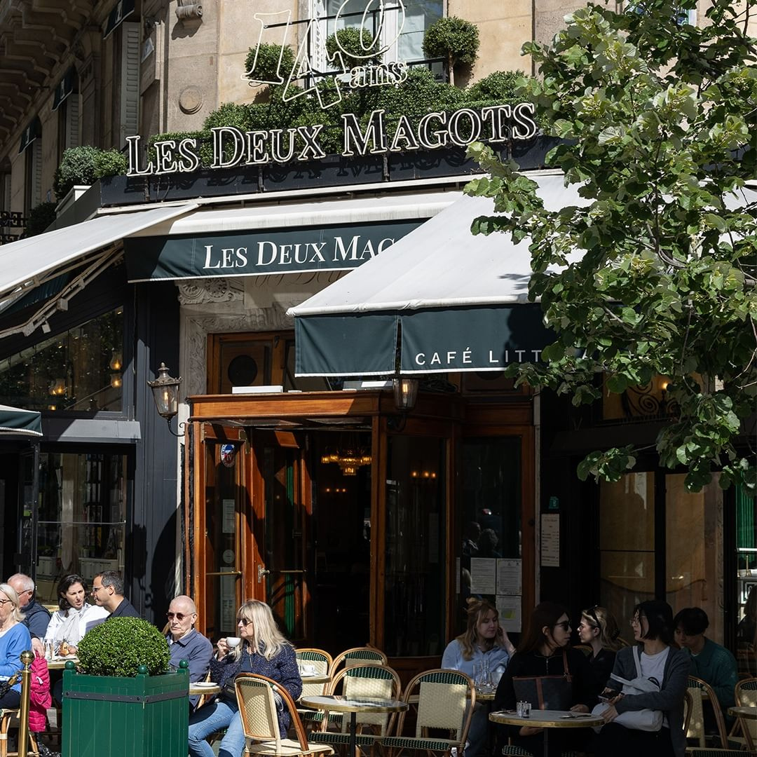 Saint Germain des Prés - Les deux margots